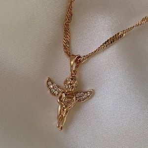 Sweet Peeps Los Angeles Baby Angel Necklace